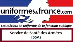 Uniformes de France - SantÃ© des ArmÃ©es (SSA)